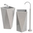 Lavabos y grifos Litfad Contemporary Pop-Up Drain Metal - GANIBOEV