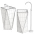 Lavabos y grifos Litfad Contemporary Pop-Up Drain Metal - GANIBOEV