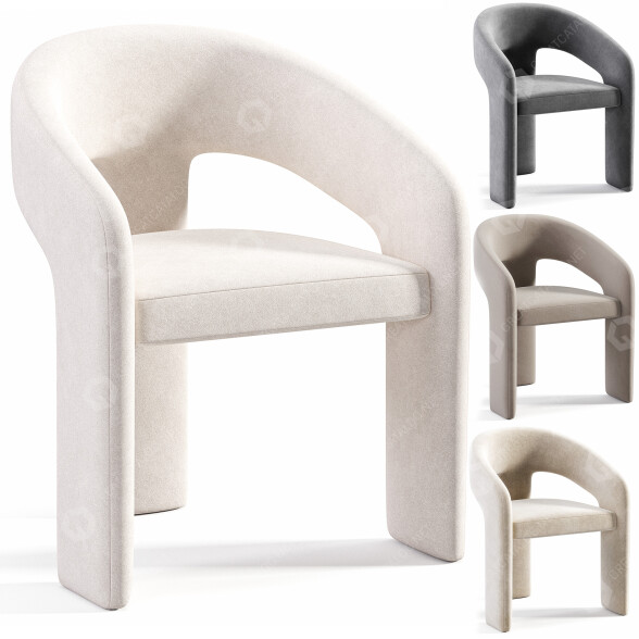 Silla Nuevo Anise Modelo 3D