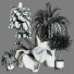 Plantes en pot Ensemble d'Intérieur 60 - uniquevry