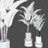 Plantes en pot Ensemble d'Intérieur 68 - uniquevry