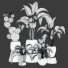 Plantes en pot Ensemble d'Intérieur 69 - uniquevry