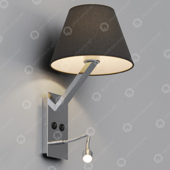 Lampa ścienna Faro Barcelona Moma model 3D