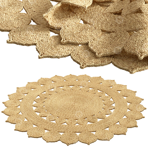 Килим Safavieh Iwan Casual Jute L Size 3D модель