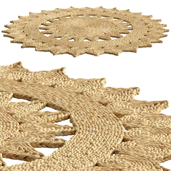 Килим Safavieh Iwan Casual Jute S Size 3D модель