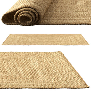 Килим  Safavieh Dina Coastal Jute Rectangular 3D модель