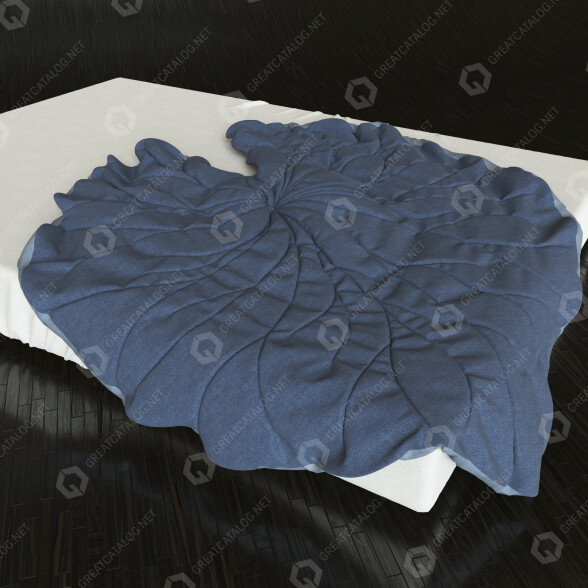 Плед Water Lily Lake 3D модель