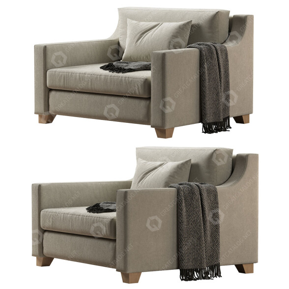 Armchair Peter 3D model