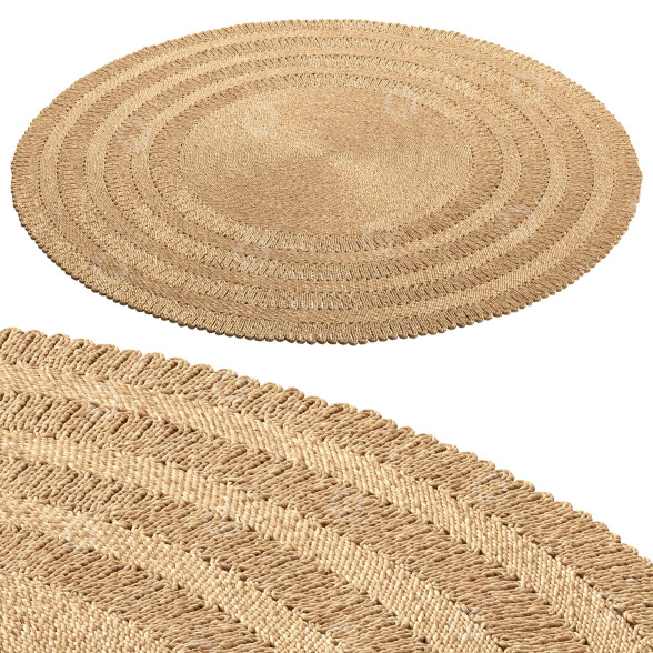 Килим Safavieh Pierrine Jute 3D модель