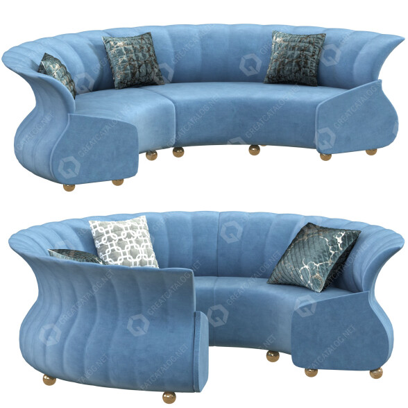 Sofas Desforma Eclipse 3D model