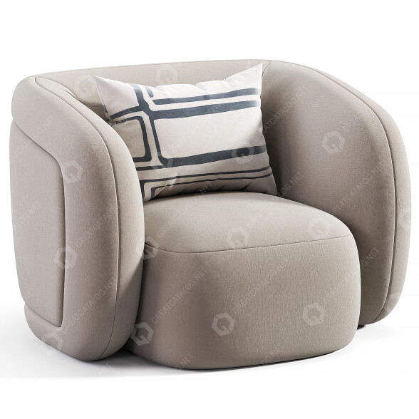 Sillón NV Gallery Volta Modelo 3D