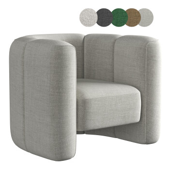 Fotel  Lulu and Georgia Mila Model 3D