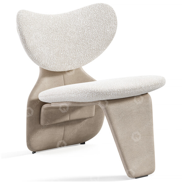 Armchair Mauricio Coelho Hourglass 3D model