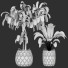 Plantas en macetas Conjunto de Interior 121 - uniquevry
