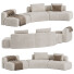 Sofá MDF Italia Cosy Curve - Muhammad CGI