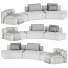 Sofá MDF Italia Cosy Curve - Muhammad CGI