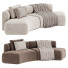 Диван MDF Italia Cosy Curve Small - Muhammad CGI