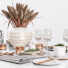 Servierter Tisch Setting in White Colors - shayan sharify