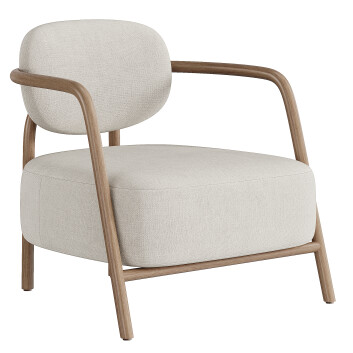 Sillón  Kave Home Melqui Modelo 3D
