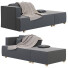 Sofa and Ottoman Litfad Scandinavian Wool Seats 2 - allobebek