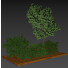 Árbol y arbustos Conjunto de Jardín 01 - shayan sharify