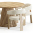Table et chaises Andreu World Oru and Jeanette Round by La Forma - toxirow