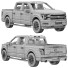 Автомобіль Ford F-150 Lariat 2024 - zifir3d