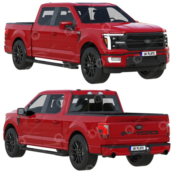 Автомобіль Ford F-150 Lariat 2024 3D модель