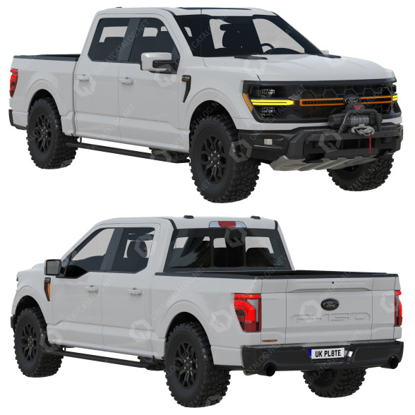 Автомобіль Ford F-150 Tremor 2024 3D модель
