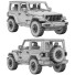 Coche Jeep Wrangler Willys - zifir3d