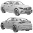Samochód Mercedes-Benz GLC63 S AMG E Performance Coupe 2023 - zifir3d