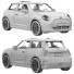Автомобіль BMW Mini Cooper SE 2024 - zifir3d