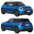 Автомобіль BMW Mini Cooper SE 2024 - zifir3d