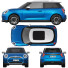 Автомобіль BMW Mini Cooper SE 2024 - zifir3d