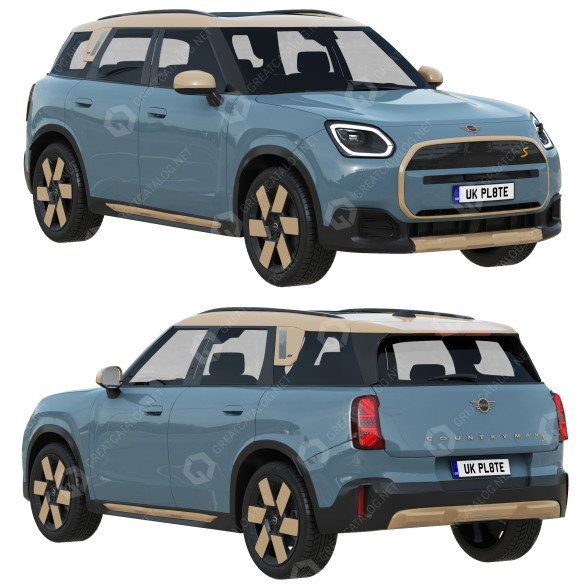 Автомобіль BMW Mini Countryman SE ALL4 2024 3D модель