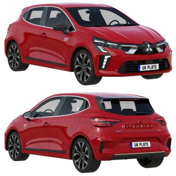 Автомобіль Mitsubishi Colt 2024 3D модель