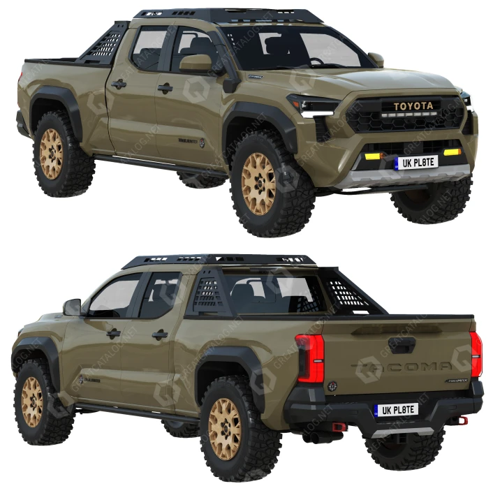 Car Toyota Tacoma Trailhunter 3D model #39225 | GreatCatalog