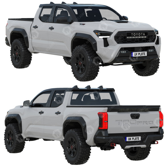 Автомобіль Toyota Tacoma TRD Pro 2024 3D модель