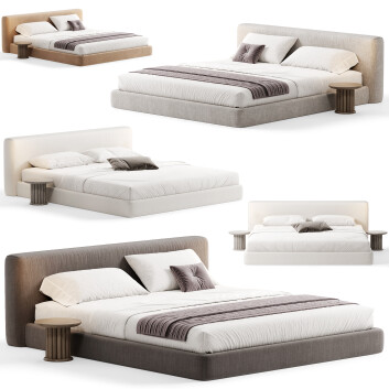 Ліжка та тумбочки Casaspace Amabilis Cotton Linen