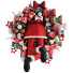 Декор Santa Claus Wreath Christmas - goddess363-42139