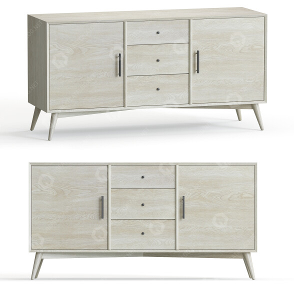 Aparador Mid Century Buffet Modelo 3D