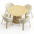 Table et chaises Miniforms Nebula and Jeanette Round by La Forma - toxirow