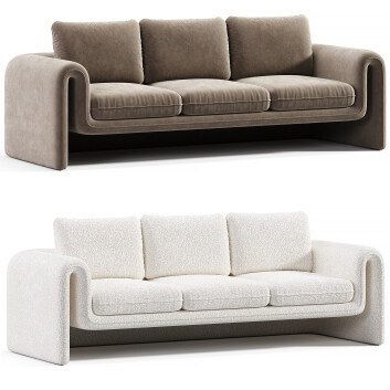 Sofa Eichholtz Tondo 3D-Modell