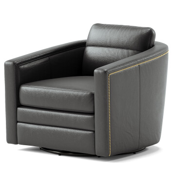 Armchair  Olivar Swivel Barrel 3D model