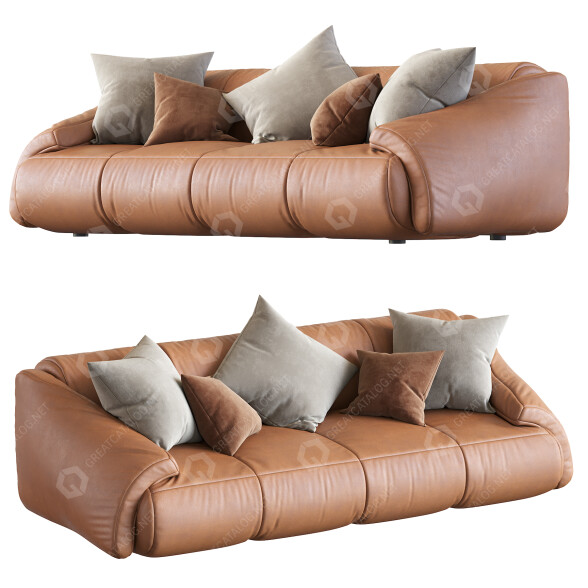 Sofa De Sede DS 705 London model 3D