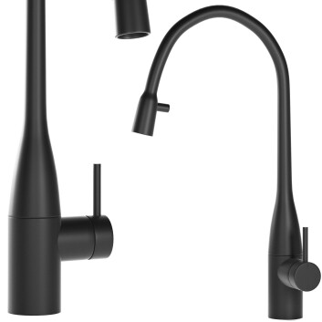 Змішувач KWC Eve Lever  Pull Out Aerator Covered