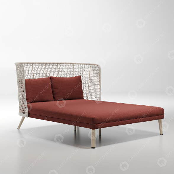 Łóżko dzienne Varaschin Emma model 3D