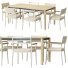 Table et chaises Treku Laga and Guinea - toxirow