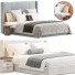 Bett und Nachttisch The High Wall Lavsit - Zikkoo