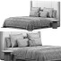Bett und Nachttisch The High Wall Lavsit - Zikkoo